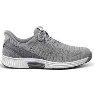 OrthoFeet Yari Hands-Free Gray Mens Sneakers 9 X-Wide 4E Orthopedic 20013 New